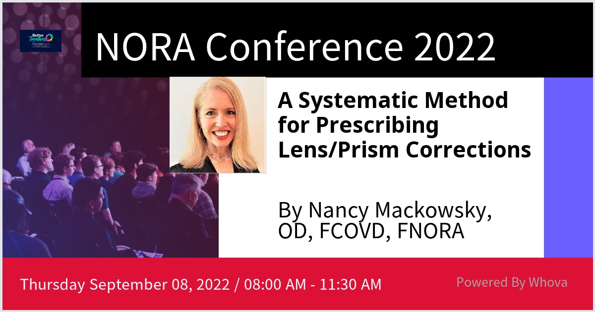 Dr. Mackowsky Lectures at the 2022 Annual NORA Conference Dr. Nancy